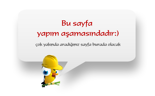 Bu sayfa yapım aşamasındadır.